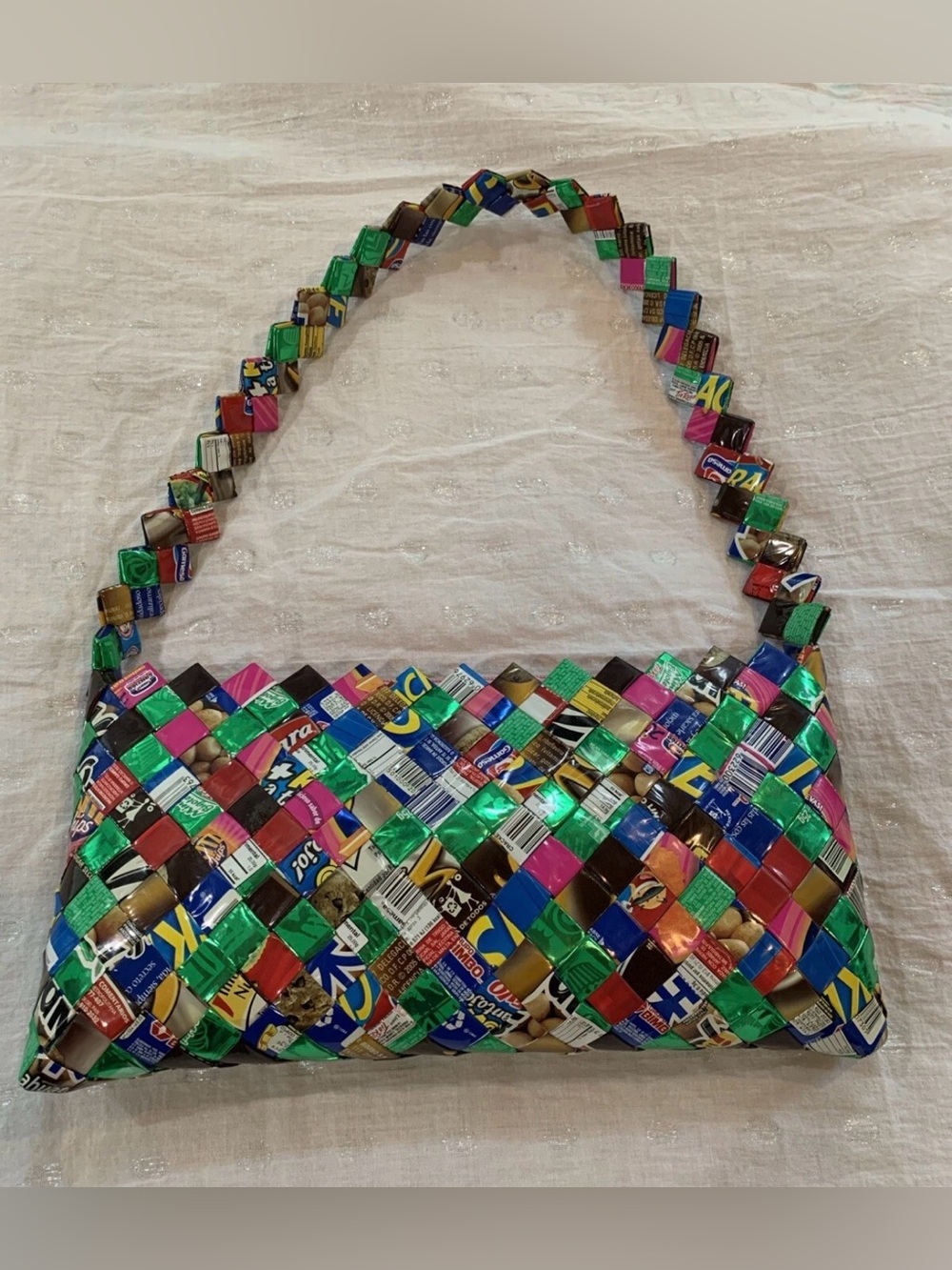 Handwoven Multicolor Women’s Shoulder Bag